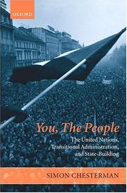 Cover of You, the people by Simon Chesterman