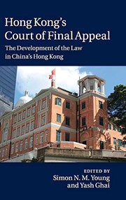 Front cover of Hong Kong's Court of Final Appeal by Simon N. M. Young