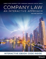 Front cover of Company Law by Ellie Chapple