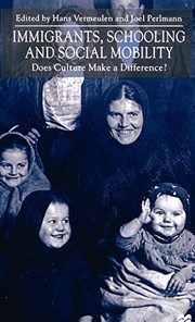 Front cover of Immigrants, schooling, and social mobility by Hans Vermeulen