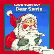 Cover of Dear Santa by Alan Benjamin