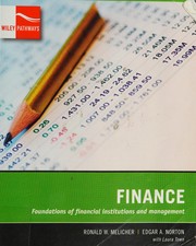 Cover of Wiley Pathways Finance Reprint by Ronald W. Melicher