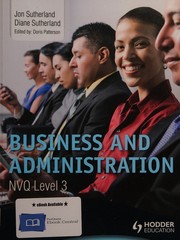 Front cover of Business and Administration NVQ Level 3 by Diane Sutherland