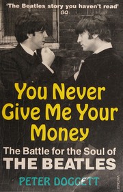 Front cover of You never give me your money by Peter Doggett