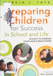 Cover of Preparing children for success in school and life by Marcia L. Tate