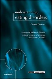 Cover of Understanding eating disorders by Simona Giordano