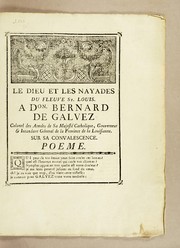 Front cover of Le dieu et les nayades du fleuve St. Louis by Julien Poydras