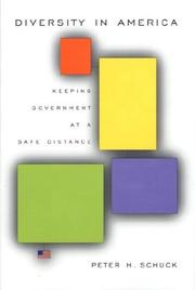 Front cover of Diversity in America by Peter H. Schuck
