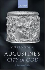 Front cover of Augustine's City of God by Gerard O'Daly
