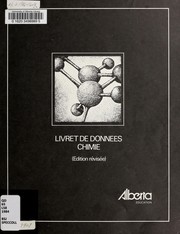 Front cover of Livret de données by Alberta. Alberta Education
