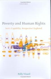 Front cover of Poverty and Human Rights by Polly Vizard