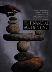 Cover of Financial accounting by Walter T. Harrison