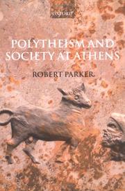 Front cover of Polytheism and society at Athens by Robert Parker