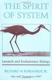 Front cover of The spirit of system by Richard W. Burkhardt
