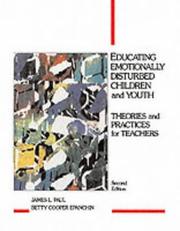 Cover of Educating emotionally disturbed children and youth by James L. Paul