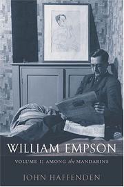 Cover of William Empson by John Haffenden