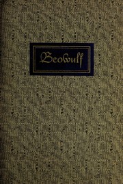 Cover of Beowulf by William Ellery Leonard
