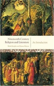 Front cover of NINETEENTH-CENTURY RELIGION AND LITERATURE: AN INTRODUCTION by MARK KNIGHT