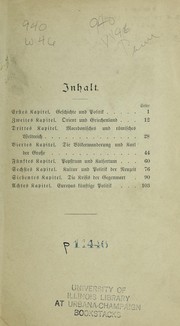 Front cover of Der Europa ische Vo lkerverein by Heinrich Welzhofer