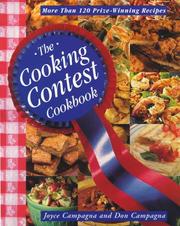 Front cover of The Cooking Contest Cookbook by Joyce Campagna