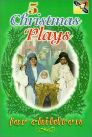 Front cover of 5 Christmas plays for children by Abingdon Press