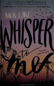 Front cover of Whisper to me by Nick Lake