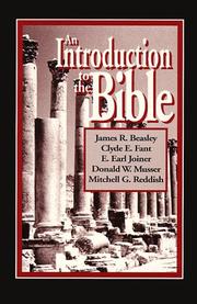 Cover of An introduction to the Bible by James Beasley