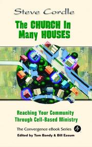 Front cover of The Church In Many Houses by Steve Cordle