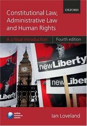 Cover of Constitutional law, administrative law, and human rights by Ian Loveland