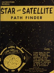 Front cover of Star and satellite path finder by Edmund Scientific Co