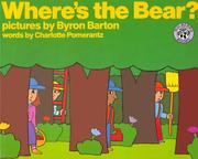 Cover of Where's the bear? by Byron Barton