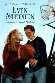 Cover of Even Stephen by Johanna Hurwitz