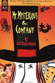 Cover of Mr. Mysterious & Company by Sid Fleischman