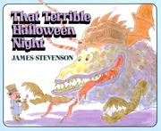 Front cover of That Terrible Halloween Night by James Stevenson 1929-2017