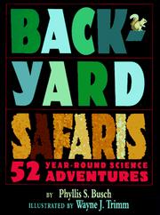 Cover of Backyard safaris by Phyllis S. Busch