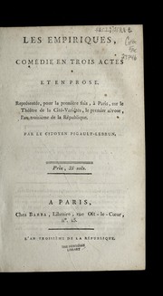 Cover of Les empiriques by Pigault-Lebrun