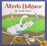 Cover of Albert's ballgame by Leslie Tryon