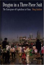 Front cover of Dragon in a three-piece suit by Doug Guthrie