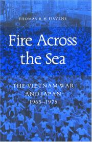Front cover of Fire across the sea by Thomas R. H. Havens