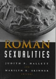 Front cover of Roman sexualities by Marilyn B. Skinner