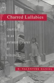 Cover of Charred lullabies by E. Valentine Daniel