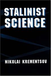 Cover of Stalinist Science by Nikolai L. Krementsov
