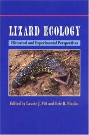 Cover of Lizard Ecology by Laurie J. Vitt