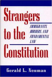 Cover of Strangers to the Constitution by Gerald L. Neuman