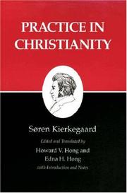 Cover of Practice in Christianity by Søren Kierkegaard