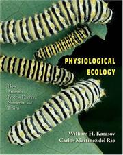 Cover of Physiological ecology by William H. Karasov