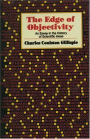 Cover of The edge of objectivity by Charles Coulston Gillispie