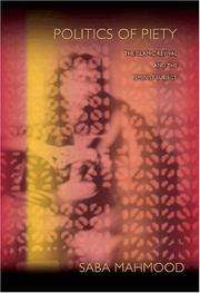 Front cover of Politics of Piety by Saba Mahmood
