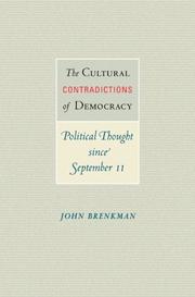 Cover of The Cultural Contradictions of Democracy by John Brenkman