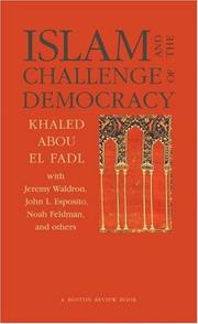 Front cover of Islam and the Challenge of Democracy by Khaled Abou El Fadl